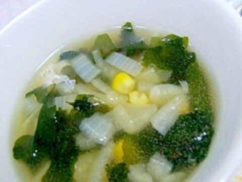 節約レシピ☆残り野菜でコンソメスープ